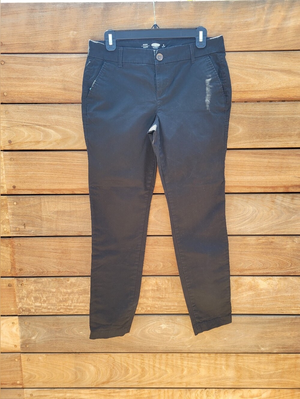 Old Navy Skinny Ajuste' Black Cotton Women's Business Casual Pants Size 6P